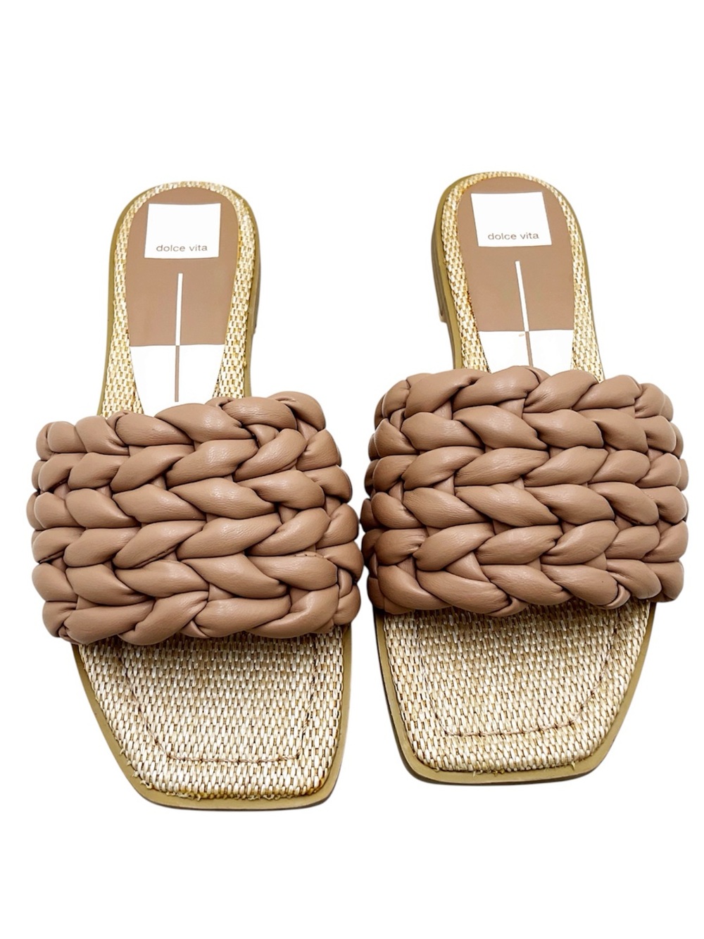 {Dolce Vita} IDDIE Woven Braided Slide Sandals